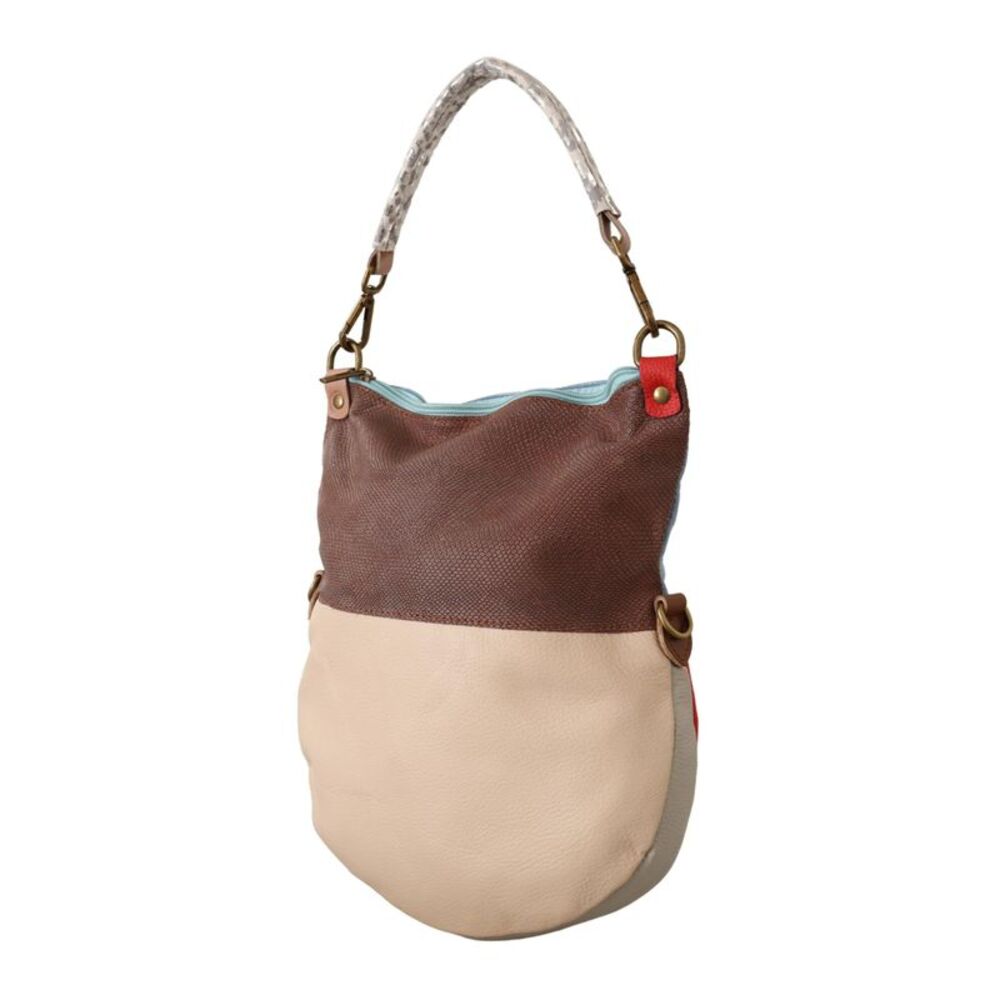 EBARRITO Multicolor Genuine Leather Shoulder Tote Women Women's Handbag
